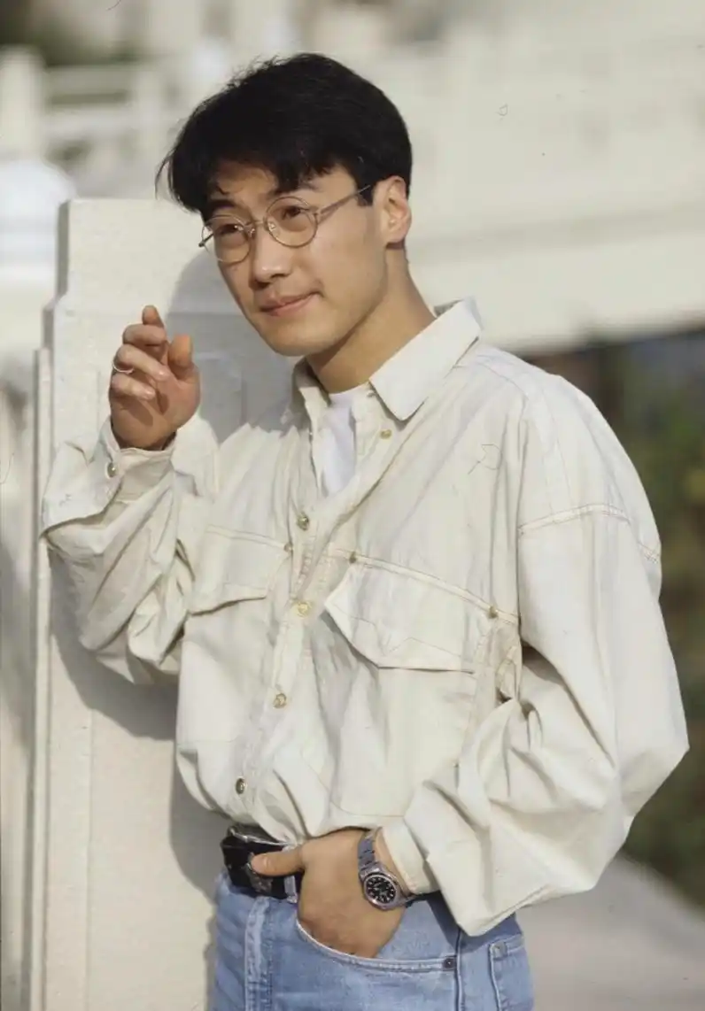 黎明超帅旧照曝光,淡颜系颜值鼻祖,他称女儿颜值平凡