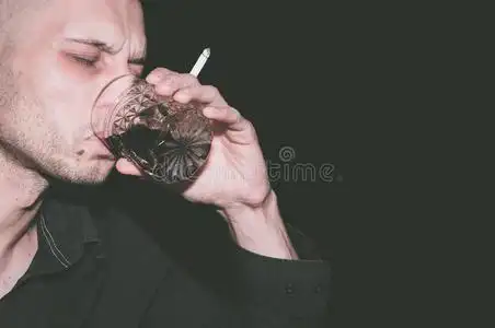 喝酒抽烟图片-喝酒抽烟素材-喝酒抽烟插画-摄图新视界