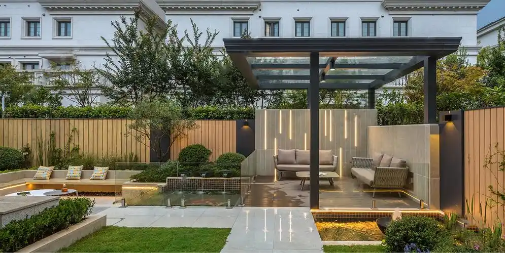 庭院景观设计,庭院园林设计,别墅庭院设计-金泉网