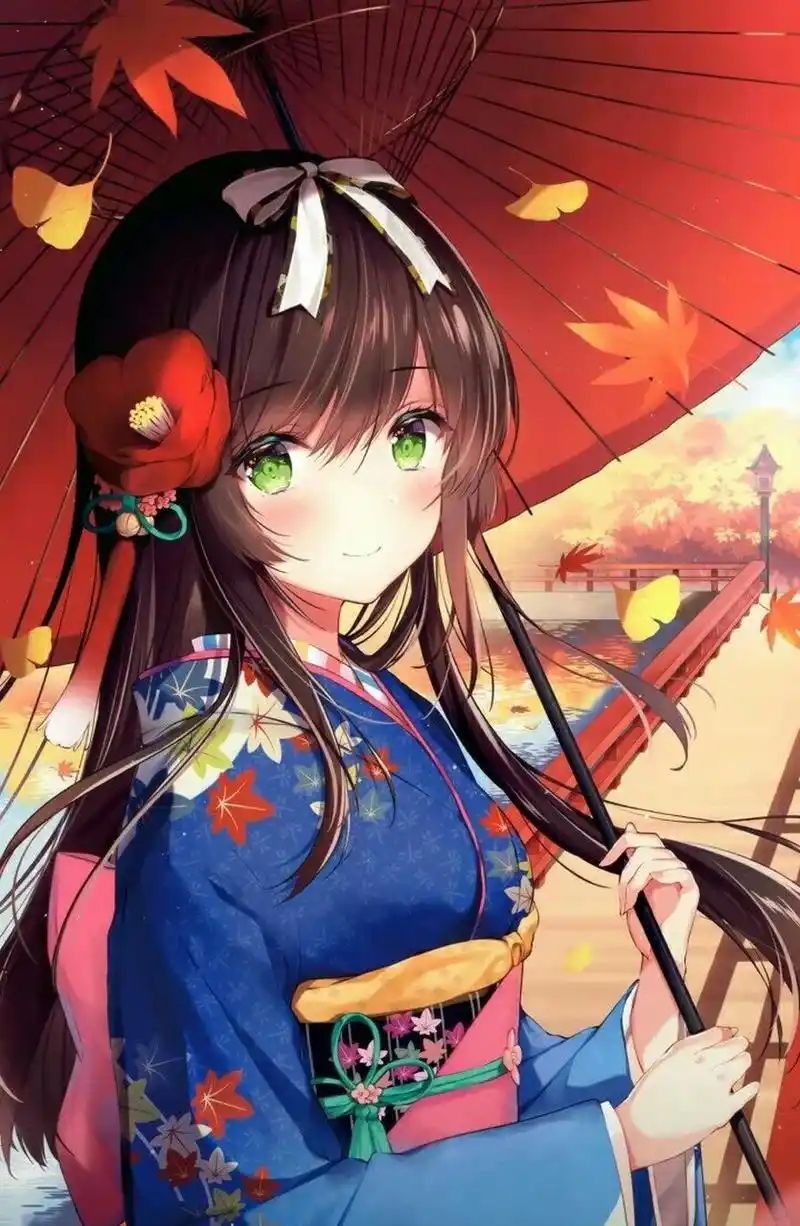 在日本动漫里的人物穿和服的话,感觉特别的好看,而真正现实生活中的