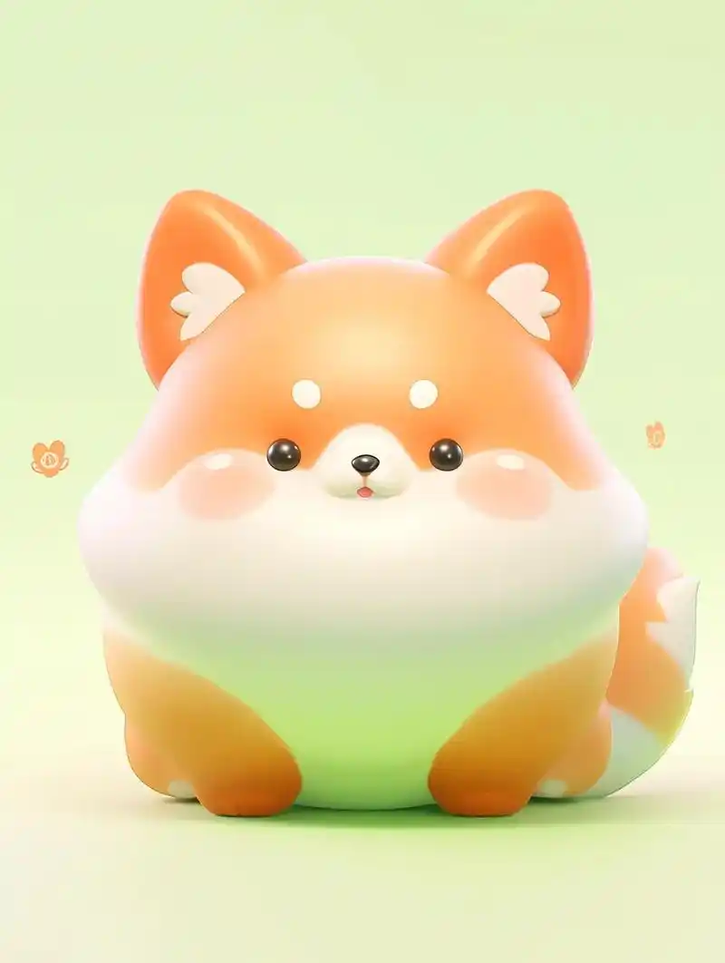 3d可爱q版动物插画分享.#小猪猪99 #萌到爆炸了99 # - 抖音