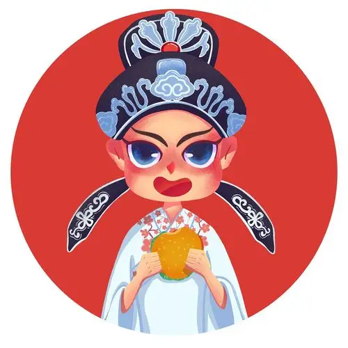 q版戏曲人物设计