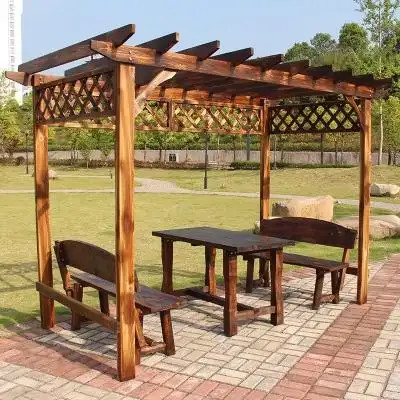 小木亭户外防腐木图片