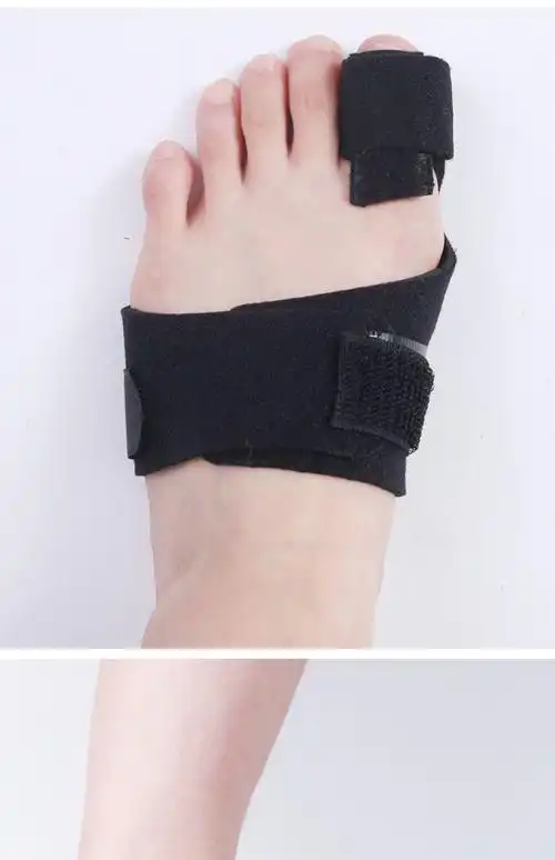 脚趾骨折固定器下地走路脚趾护具支具拖鞋石膏夹板sn1875 大拇指-不分