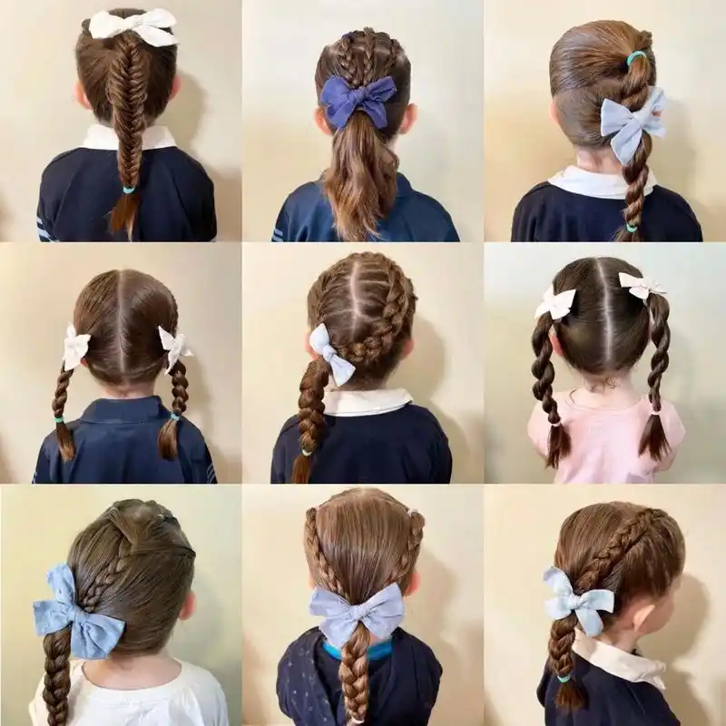 幼儿园小女孩可爱发型为家里女儿收藏吧!