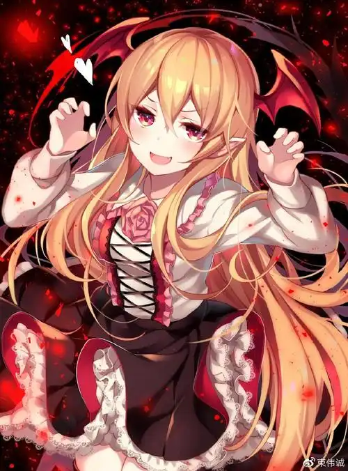 俏皮可爱的小恶魔二次元少女美图分享