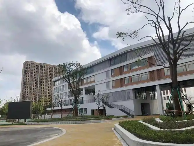 9月份投入使用花桥金城小学完工交付