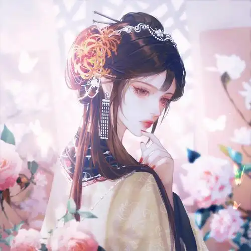 愿爱如晚霞,渐晚渐浓 古风女生头像,闺蜜头像