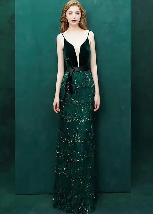 时尚晚礼服图片大全高档晚装礼服裙图片欣赏