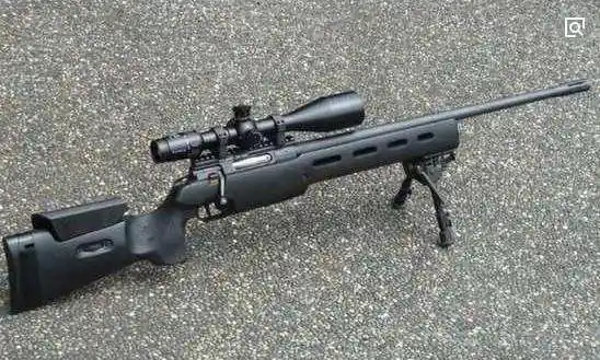 2,瑞士sauer ssg3000狙击步枪,这把狙击枪的外