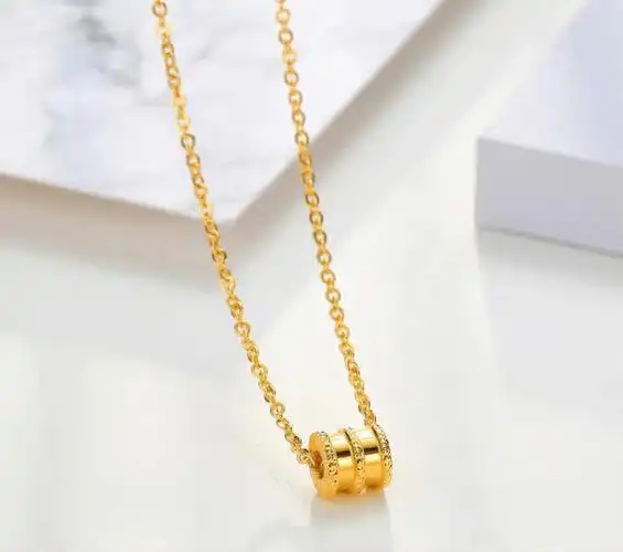 中国黄金足金小蛮腰项链