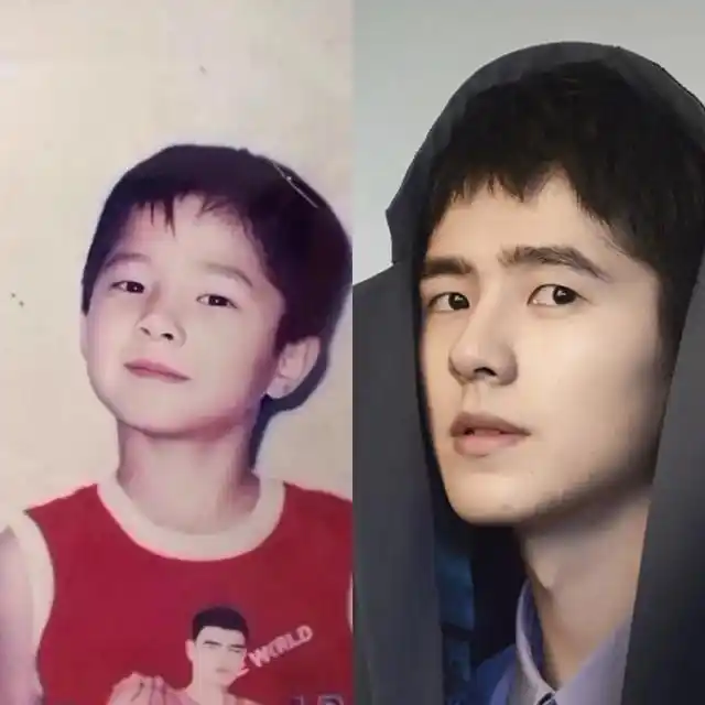 男明星童年照,有些从小帅到大,有人变化也太大了