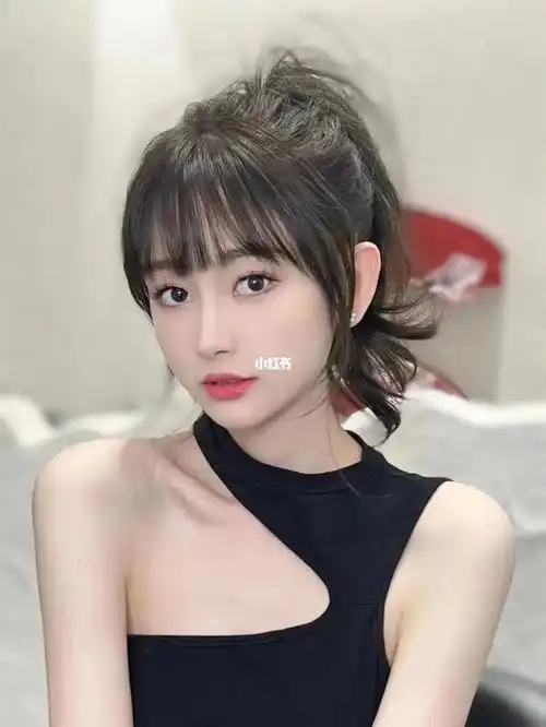 法式八字刘海减龄瘦脸又超有气质の韩式修容