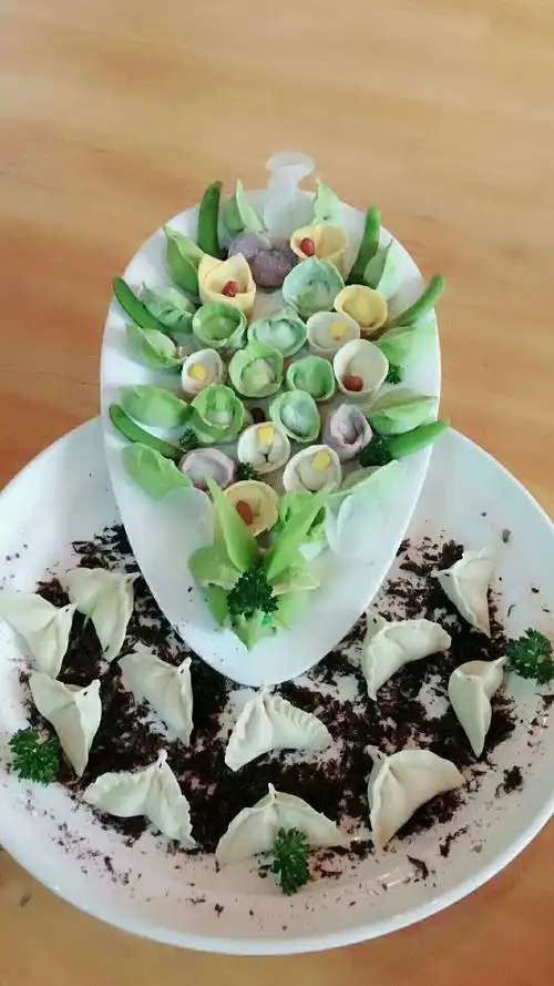 五福迎新春 创意大比拼——幼儿园党支部党员"五色饺子"大比拼活动