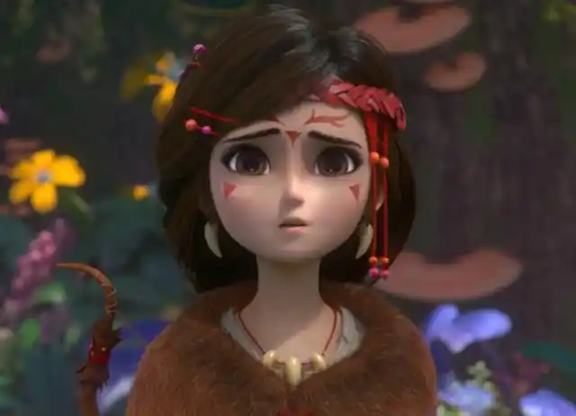 熊出没之奇幻空间中的纳雅简笔画