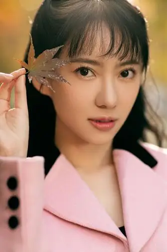 刘萌萌粉红套装柔美少女感写真图片46