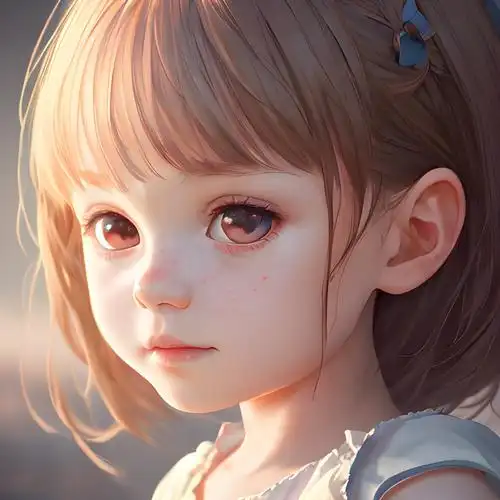 可爱小孩子女生头像