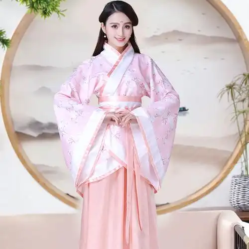 > 产品展示 > 帕蓝贝新款清新汉服 曲裾古装女装 古风汉元素服装 成人