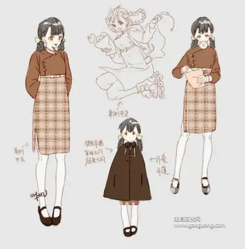 校服怎么画好看?34张校服设计图片大全