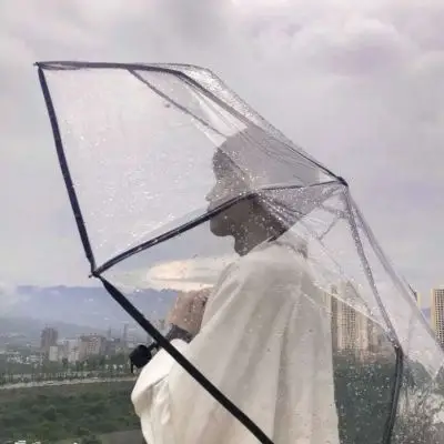 林知晚 自截小哥哥唯美撑伞系列_男生头像_我要个性网