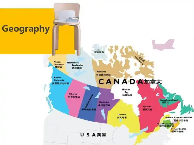 加拿大英文介绍高端ppt