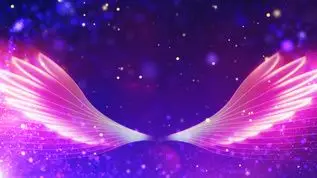 温馨翅膀舞台led背景[灯源]视频模板下载