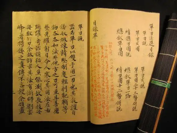 武学名著单刀法选手抄本转唐刀吧