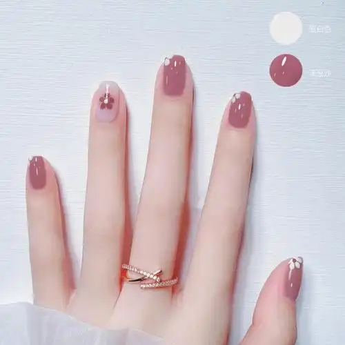 2021新款双色小套装网红流行色甲油胶冰透光疗胶美甲店专用小套系