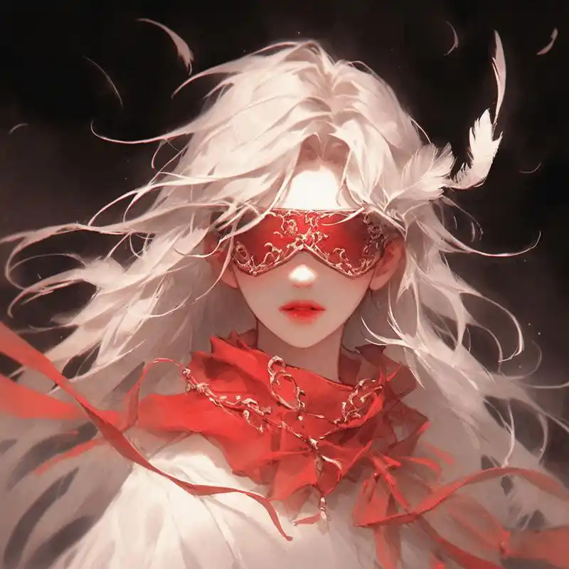 蒙眼女侠客#ai绘画# #古风女侠