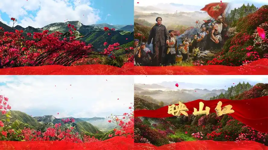 映山红led背景视频