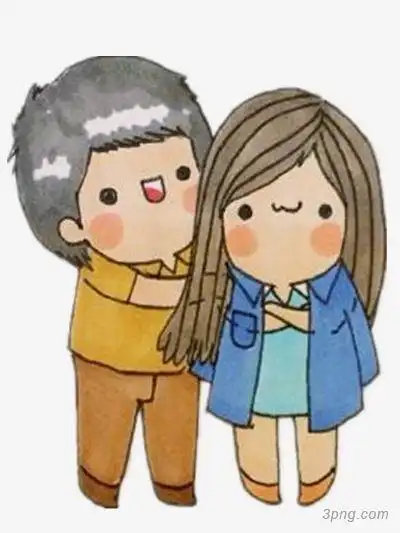 爱老婆的老公png素材透明免抠图片-节日元素