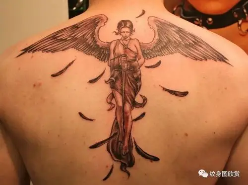天使纹身图案118张