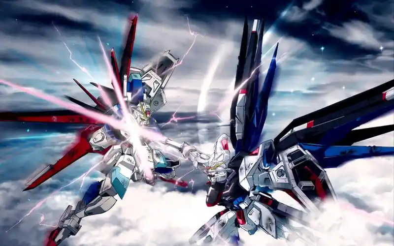 机动战士高达seed高燃创造未来的不是命运bgm西川贵教流星