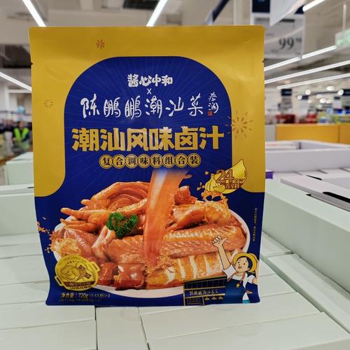 山姆代购酱心中和陈鹏鹏潮汕菜潮汕风味卤汁冷泡汁复合调味料720g