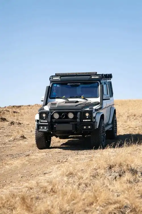 两百万的方盒子欣赏 奔驰g55amg改装案例 奢华硬汉纯粹的全地形越野车