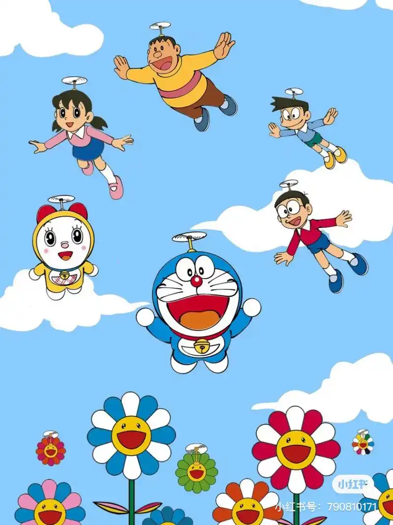 高清哆啦a梦壁纸来啦 最近很喜欢它,所以分享给姐妹们!