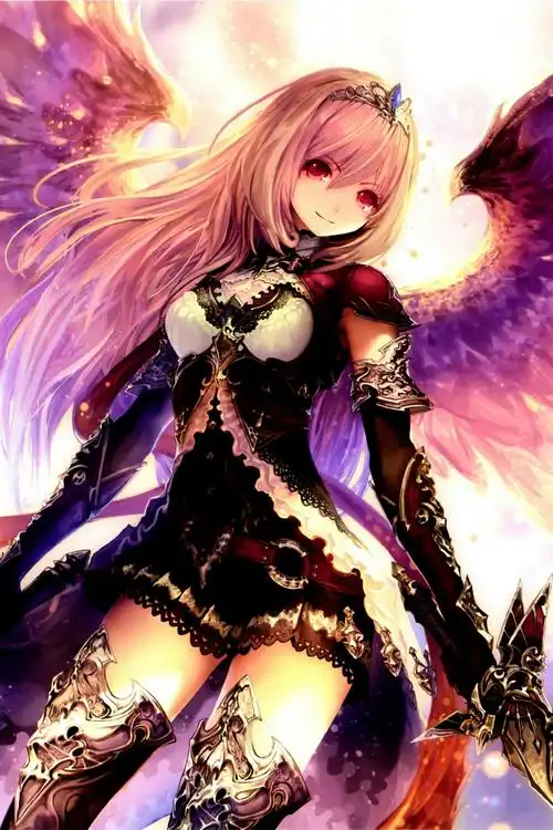 巴哈姆特女主2k竖屏手机壁纸_手机壁纸图片高清壁纸_墨鱼部落格