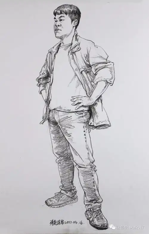 第12天:每天画一张,你敢不敢来和我一起挑战_速写视频教学_零二七艺考