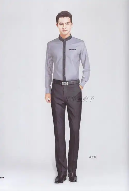 jdnaz152职业装男装套装春夏秋冬两件套西服外套工作服正装男工装