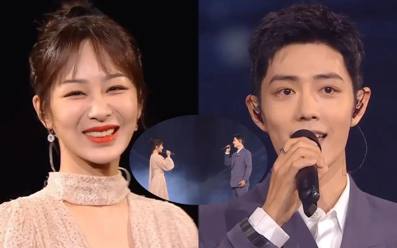 肖战杨紫星光大赏合唱,做对4个细节,网友催播《余生请多指教》