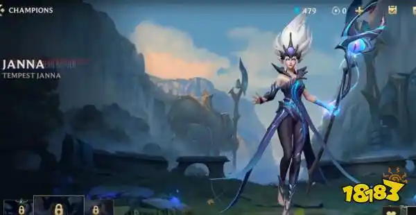 lol手游67风暴之怒迦娜皮肤介绍风女原画