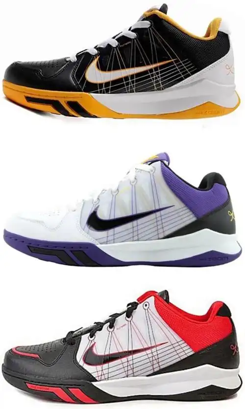 科比4代有哪些配色,科比4代有哪些配色球队(科比生涯支线球鞋和退役后