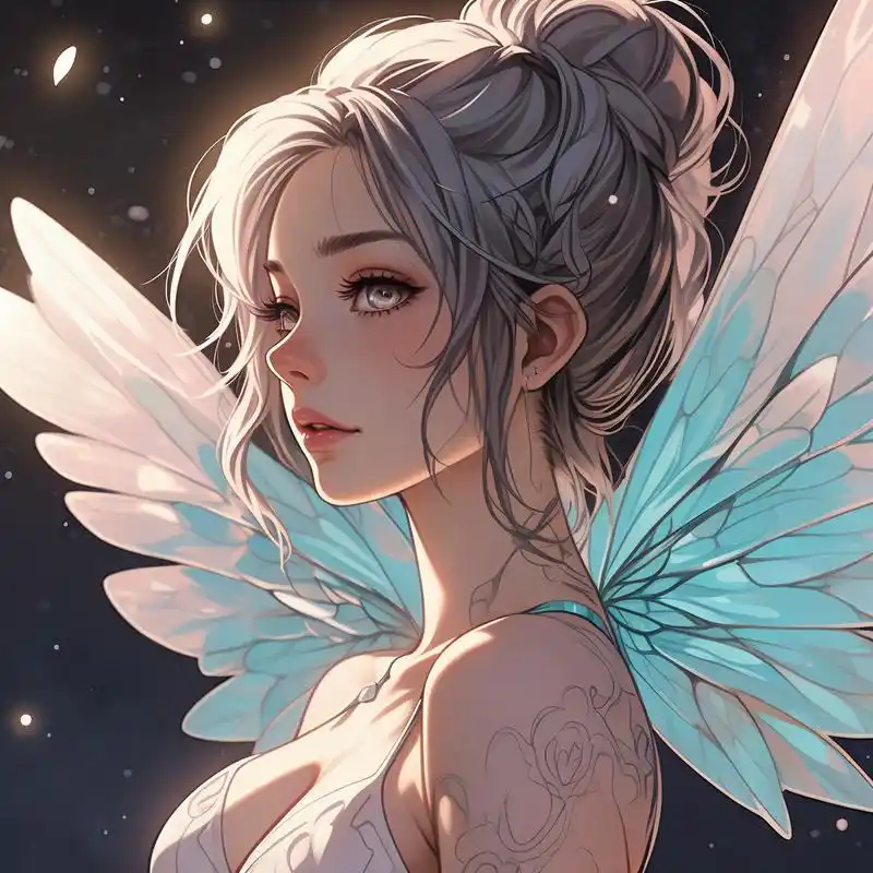 95可爱小仙女漫画风头像78 哈喽,小仙女们!