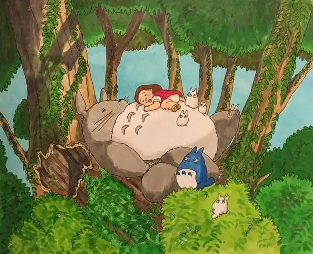 日本插画家专门"抹黑"宫崎骏动画,却引来无数人点赞,画风简直.