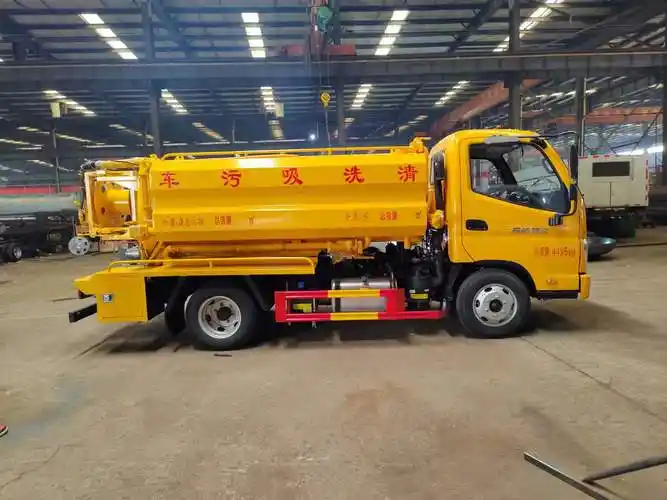性价比最高的蓝牌国六福田奥铃清洗吸污车有京环可上京牌