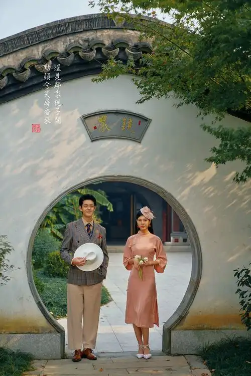 样片摄影师阿河的婚纱摄影作品《旗袍》