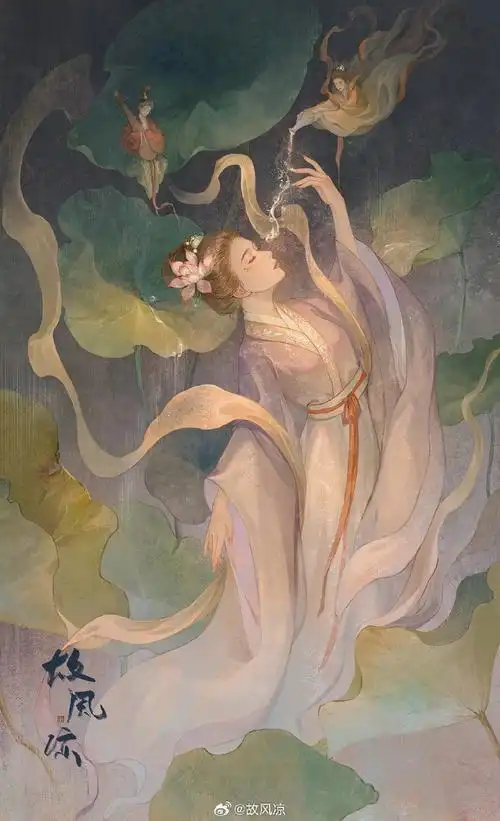 遇见艺术##古风插画##绘画