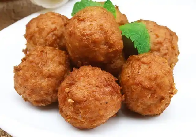 油炸肉丸子怎么做