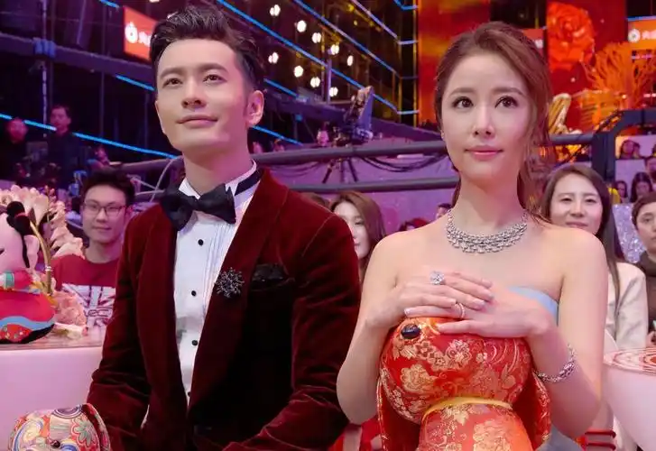 林心如工作室良心p图黄晓明眼角鱼尾纹不见了