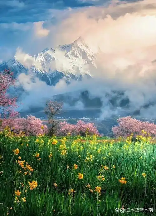 人间仙境亦如此 | 仙境壁纸背景图 #手机壁纸# #壁纸# #治愈系# #治愈